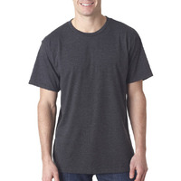 Adult Adult Heather Ring-Spun Jersey Tee - HEATHER cHARcOAL - S(D0102H7M5U8)