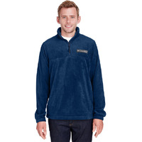 Mens ST-Shirts MountainHalf-Zip Fleece Jacket - BLAcK - L(D0102H7MQ5T)