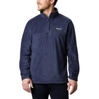 Mens ST-Shirts MountainHalf-Zip Fleece Jacket - BLAcK - L(D0102H7MQRJ)