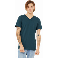 Unisex Jersey Short-Sleeve V-Neck T-Shirt - TRUE ROYAL - XS(D0102H7WBgX)