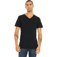 Unisex Jersey Short-Sleeve V-Neck T-Shirt - TRUE ROYAL - XS(D0102H7WcNT)