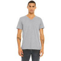 Unisex Triblend V-Neck T-Shirt - BLUE TRIBLEND - S(D0102H7W7L8)