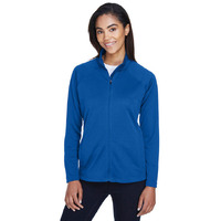 Ladies Stretch Tech-Shell compass Full-Zip - DK gREY HEATHER - S(D0102H76NA8)