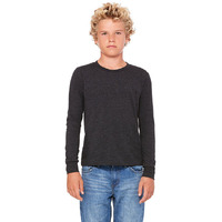 Youth Jersey Long-Sleeve T-Shirt - BLAcK - S(D0102H7WVVP)