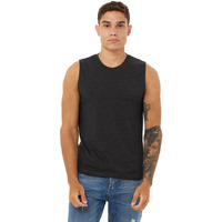 Unisex Jersey Muscle Tank - BLAcK - S(D0102H7WD98)