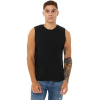 Unisex Jersey Muscle Tank - BLAcK - S(D0102H7WDST)