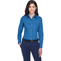 Ladies crown Woven collectionSolid Oxford - LIgHT BLUE - S(D0102H7YR3T)