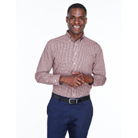 Mens crown Woven collectioningham check - SILVER - S(D0102H76KUJ)