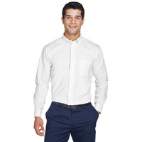 Mens crown Woven collectionSolid Oxford - LIgHT BLUE - S(D0102H76W7X)