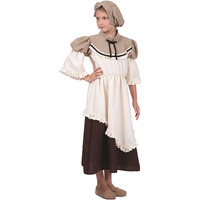 Child Colonial Peasant Girl L