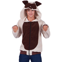 Butch Bulldog adult hoodie: L