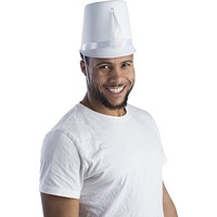 White Marching Band Hat