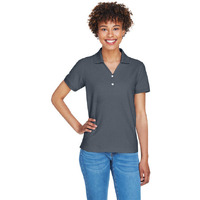 Ladies Pima Piqu Y-collar Polo - WHITE - XS(D0102H7NJ52)