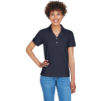 Ladies Pima Piqu Y-collar Polo - WHITE - XS(D0102H7NJ5X)