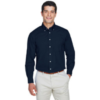 Mens crown Woven collectionSolid Broadcloth - WHITE - 5XL(D0102H7NJUJ)