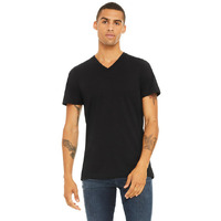Unisex Jersey Short-Sleeve V-Neck T-Shirt - TRUE ROYAL - XS(D0102H7WBgT)