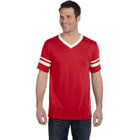 Adult Sleeve Stripe Jersey - WHITE RED - S(D0102H7YAWT)