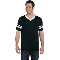 Adult Sleeve Stripe Jersey - WHITE RED - S(D0102H7YSHX)