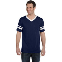 Adult Sleeve Stripe Jersey - WHITE RED - S(D0102H7YA0T)