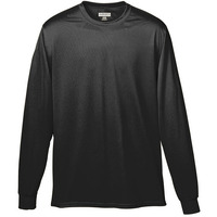 Adult Wicking Long-Sleeve T-Shirt - WHITE - L(D0102H7Y9PJ)