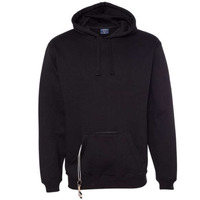 J. America Tailgate Hooded Sweatshirt - Black, M