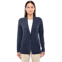 Ladies Perfect FitShawl collar cardigan - WHITE - XS(D0102H76Z9P)