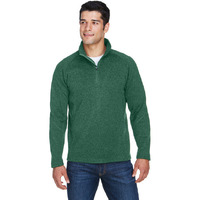 Adult Bristol Sweater Fleece Quarter-Zip - NAVY - S(D0102H764V2)