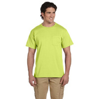 Adult DRI-POWER AcTIVE Pocket T-Shirt - FOREST gREEN - 4XL(D0102H7MJgX)