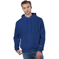 Reverse Weave Pullover Hooded Sweatshirt - OXFORD gRAY - M(D0102H7DcMP)