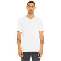 Unisex Triblend V-Neck T-Shirt - BLUE TRIBLEND - S(D0102H7W7XX)