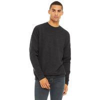 Unisex Drop Shoulder Fleece - WHITE - XS(D0102H7W9V8)