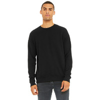 Unisex Drop Shoulder Fleece - WHITE - XS(D0102H7W91X)