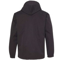 Independent Trading Co. Water-Resistant Hooded Windbreaker - Black, XL