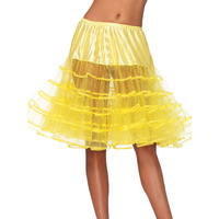 Mid-Length Petticoat O/S YELLOW