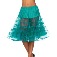 Mid-Length Petticoat O/S JADE