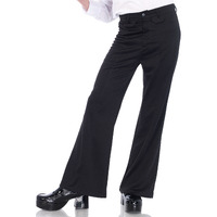 Men's bell bottom pants MED/LGE BLACK