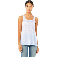 Ladies Flowy Racerback Tank - ATHLETIc HEATHER - S(D0102H7K74X)