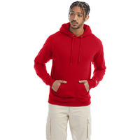 Adult Powerblend Pullover Hooded Sweatshirt - ROYAL BLUE HTHR - S(D0102HI3c3g)