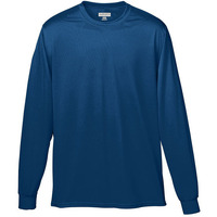 Adult Wicking Long-Sleeve T-Shirt - WHITE - L(D0102H7YSU2)