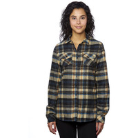 Burnside B5210 Ladies Plaid Boyfriend Flannel Shirt