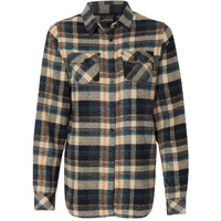 Burnside B5210 Ladies Plaid Boyfriend Flannel Shirt