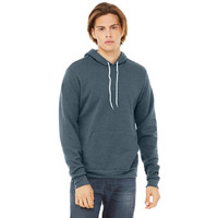 Unisex Sponge Fleece Pullover Hoodie - NAVY - S(D0102H7WI62)