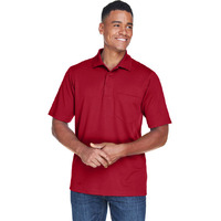 CORE365 88181P Mens Origin Performance Piqu Polo with Pocket