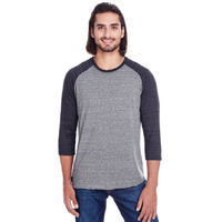 Unisex Triblend 34-Sleeve Raglan - cRM cRD BLK TRB - 3XL(D0102H7KcD8)