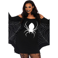 Jersey  spiderweb dress
