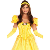 3PC.Bell of the Ball,long satin ball gown,head piece and clear straps