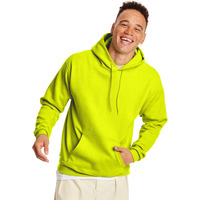 Unisex Ecosmart 5050 Pullover Hooded Sweatshirt - WHITE - S(D0102HI3MVA)