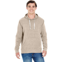 Adult Triblend Pullover Fleece Hooded Sweatshirt - BLAcK TRIBLEND - XS(D0102H78T88)