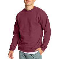 Unisex Ecosmart 5050 crewneck Sweatshirt - cARDINAL - S(D0102H7KFD6)