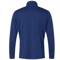 Russell Athletic Striated Quarter-Zip Pullover - Royal, L